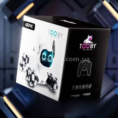 Інтерактивний вихованець робот TOOBY 4D-Y9 Білий з рожевим