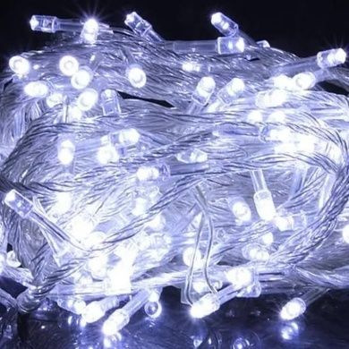 Гирлянда линейная внутренняя 50м 500LED Light belt 4564 MIX AND 110-5 Прозрачный провод, белый свет