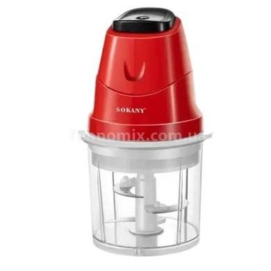 Измельчитель кухонный 0,7л 250Вт Sokany SK-06009 Красный