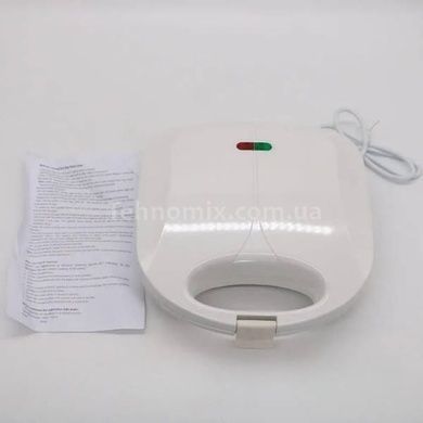 Вафельниця електрична 1200Вт The Waffle Maker Біла
