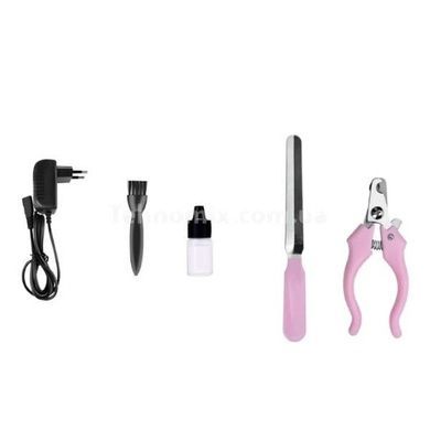 Набор машинка с аксессуарами для стрижки животных SONAR SN-230 Pet Clipper Kit Золотая