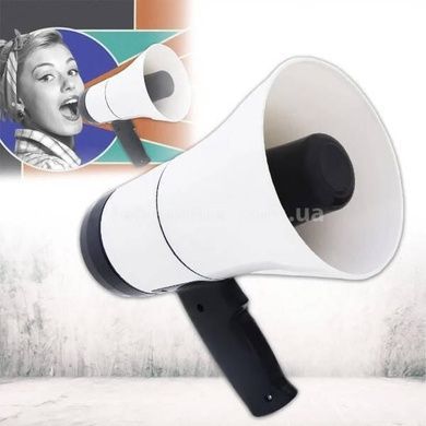 Громкоговоритель рупор Loudspeaker HA-160 Белый