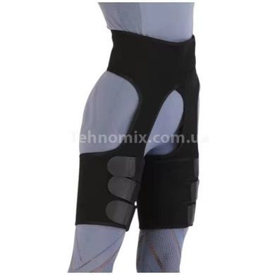 Утягивающий пояс для похудения и коррекции фигуры ADJUSTABLE ONE PIECE WAIST BAND L/XL Черный