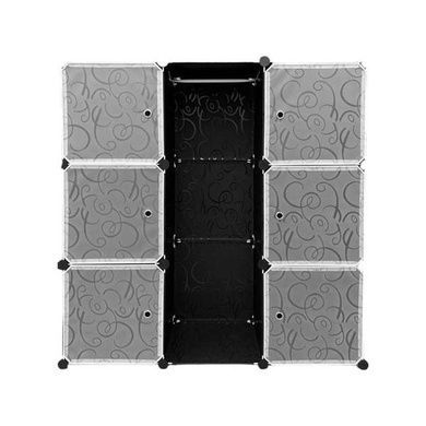 Пластикова шафа Storage Cube Cabinet MP-39-61, 9 секцій