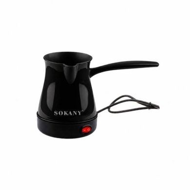 Турка електрична 0,5 л 600Вт Deluxe SK-205 Чорна