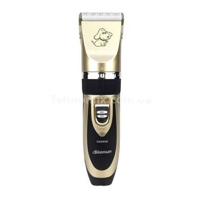 Набор машинка с аксессуарами для стрижки животных SONAR SN-230 Pet Clipper Kit Золотая