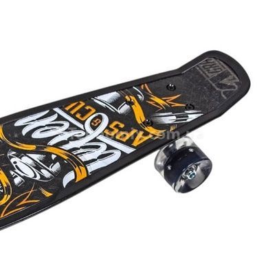 Пенні борд з колесами, що світяться PU Penny Board Independent Чорний