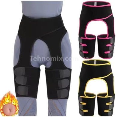 Утягивающий пояс для похудения и коррекции фигуры ADJUSTABLE ONE PIECE WAIST BAND L/XL Черный