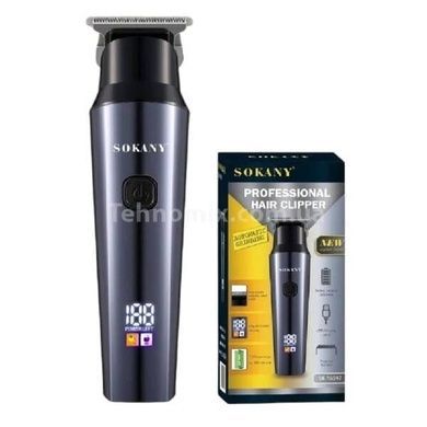 Машинка аккумуляторная для стрижки волос SOKANY SK-16047 Черная