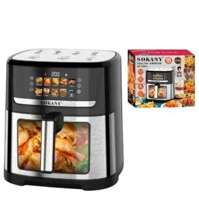 Аэрофритюрница 12л 2000Вт Sokany SK-10061 Черная