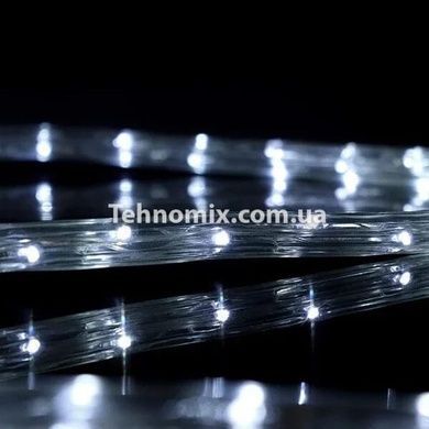 Світлодіодна гірлянда дюралайт LED 10 метрів Xmas Rope Light Білий