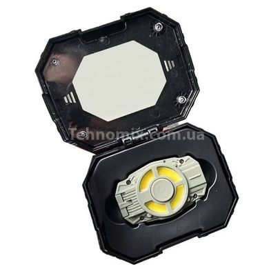 Фонарь мультифункциональный с зажигалкой и индикатором заряда D73-1-COB Черный