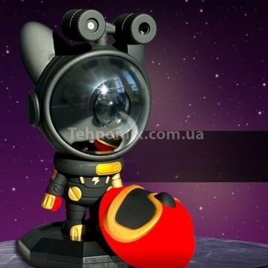 Проектор звездного неба в виде космической собаки Spase Dog Galaxy Star Light Красный