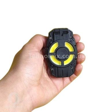 Фонарь мультифункциональный с зажигалкой и индикатором заряда D73-1-COB Черный