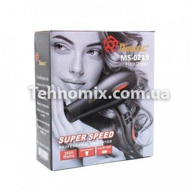 Профессиональный фен для волос Domotec 0219 3000 W + диффузор