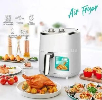 Воздушная Фритюрница RAF R 5006W 4.8л 1200W Серая