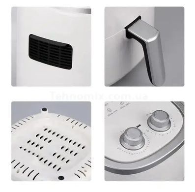 Воздушная Фритюрница RAF R 5006W 4.8л 1200W Серая