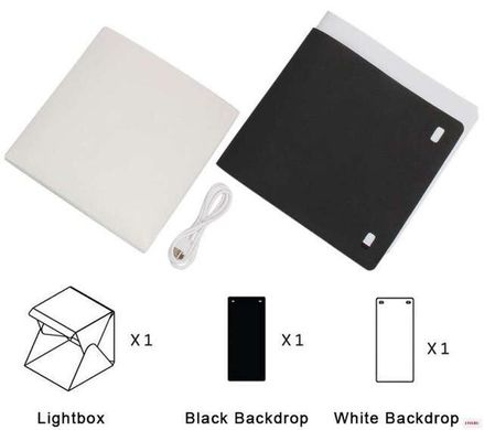 Фотобокс з LED підсвічуванням (lightbox) 20см