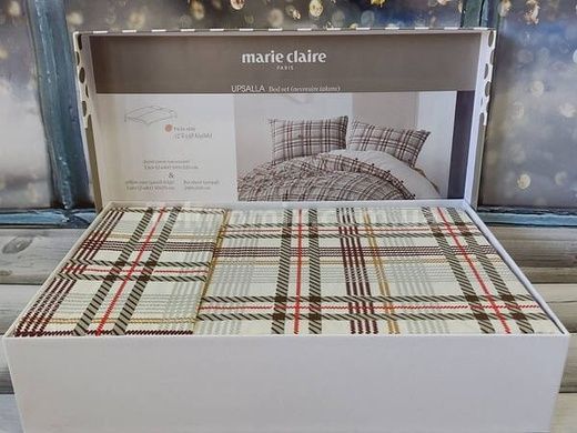 Постільна білизна Marie Claire Upsalle Ранфорс Бавовна Сімейний розмір