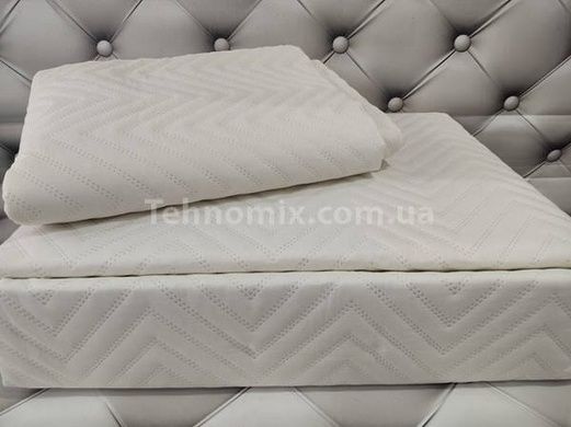 Покривало літнє (150х260см) з наволочками (50х70см) So Sweet Krem Поліестер