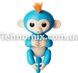 Інтерактивна мавпочка fingerlings happy monkey Синій