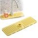 Коврик брызговик на кран Drain mat LY-692 Желтый