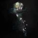 Декор светящийся Медуза на батарейках Jellyfish lamp AND HA-113 Розовая