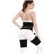 Утягивающий пояс для похудения и коррекции фигуры ADJUSTABLE ONE PIECE WAIST BAND L/XL Черный