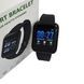 Фитнес смарт часы Smart Bracelet Черные