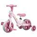 Велосипед дитячий зі страховими знімними колесами Best Trike JM-1071-9 Рожевий