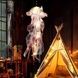 Декор светящийся Медуза на батарейках Jellyfish lamp AND HA-113 Розовая