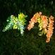 Комплект светильников садовых светодиодных Глицинии на солнечной панели 2шт Розовые