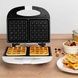 Вафельниця електрична 1200Вт The Waffle Maker Біла