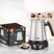 Турка электрическая автоматическая 0,5л 600Вт Electric Coffee Pot R.7318 RAF Стальная