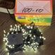 Гирлянда внутренняя линейная 300LED 220V AND 100-10 Черный провод, теплый свет