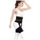 Утягивающий пояс для похудения и коррекции фигуры ADJUSTABLE ONE PIECE WAIST BAND L/XL Черный