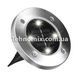 Уличные фонари на солнечной батарее 4 шт 4 диода Disk lights