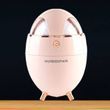Ультразвуковой увлажнитель воздуха Humidifier в форме яйца Розовый