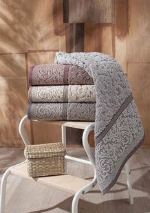 Рушники Pupilla Dallas 50х90см Пеньє набір 4шт
