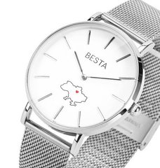Часы женские Besta Love UA Silver
