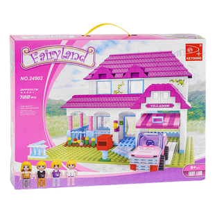 Конструктор Вилла Fairyland 722 детали AUSINI