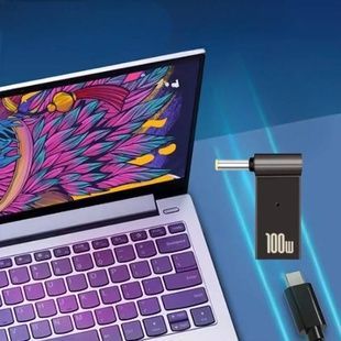 Перехідник для ноутбука з Type-C на DC 5.5&times;2.5mm Чорний