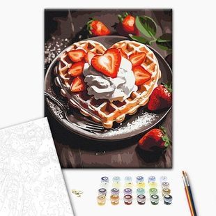 Картина за номерами Солодкий десерт BS53878