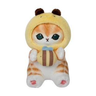 Игрушка мягкая 35см Котик в желтой шапочке