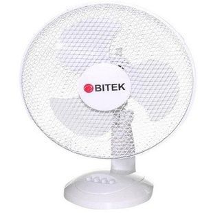 Вентилятор настольный BITEK BT-1210/12 Белый