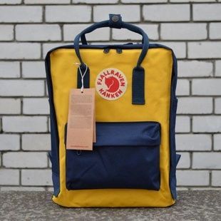 Рюкзак Fjallraven Kanken Classic Жовто-синій