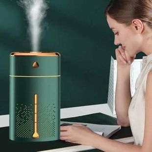 Увлажнитель воздуха с подсветкой Fog Humidifier 8496 Зеленый