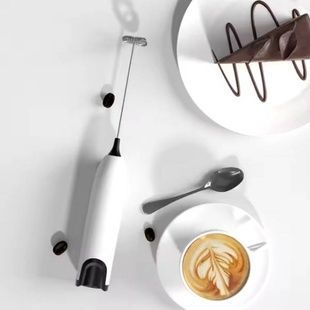 Электрический капучинатор для молока Milk Frother Белый с серым