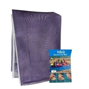 Анти-песок пляжная чудо-подстилка Originalsize Sand Free Mat 200*200 Фиолетовая