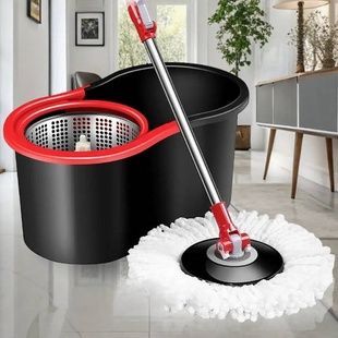 Комплект для уборки ведро 8л и круглая швабра Spin Mop 360 Gold Diamond ТК00028 Черный